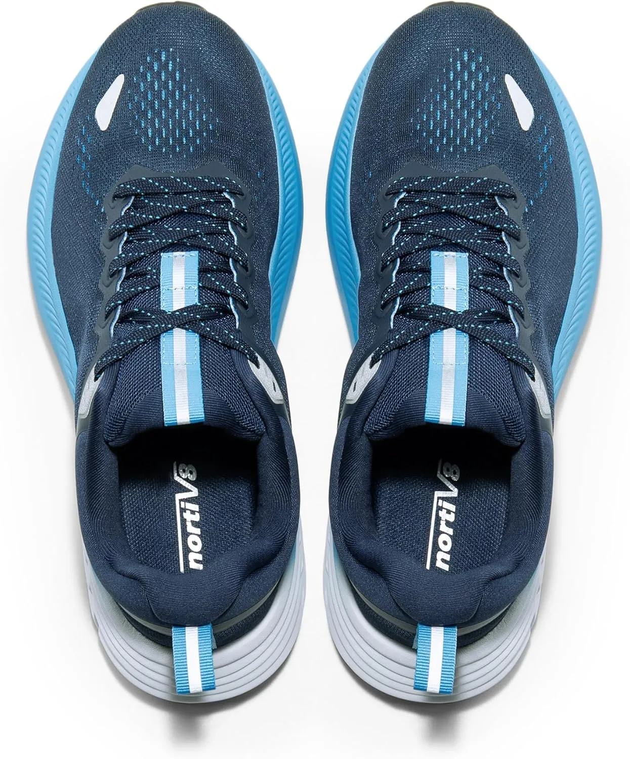 NORTIV 8 Men's Walking Shoes Running Tennis Cushioning ActiveBreeze Non Slip Athletic Gym Workout Comfortable Fashion Sneakers