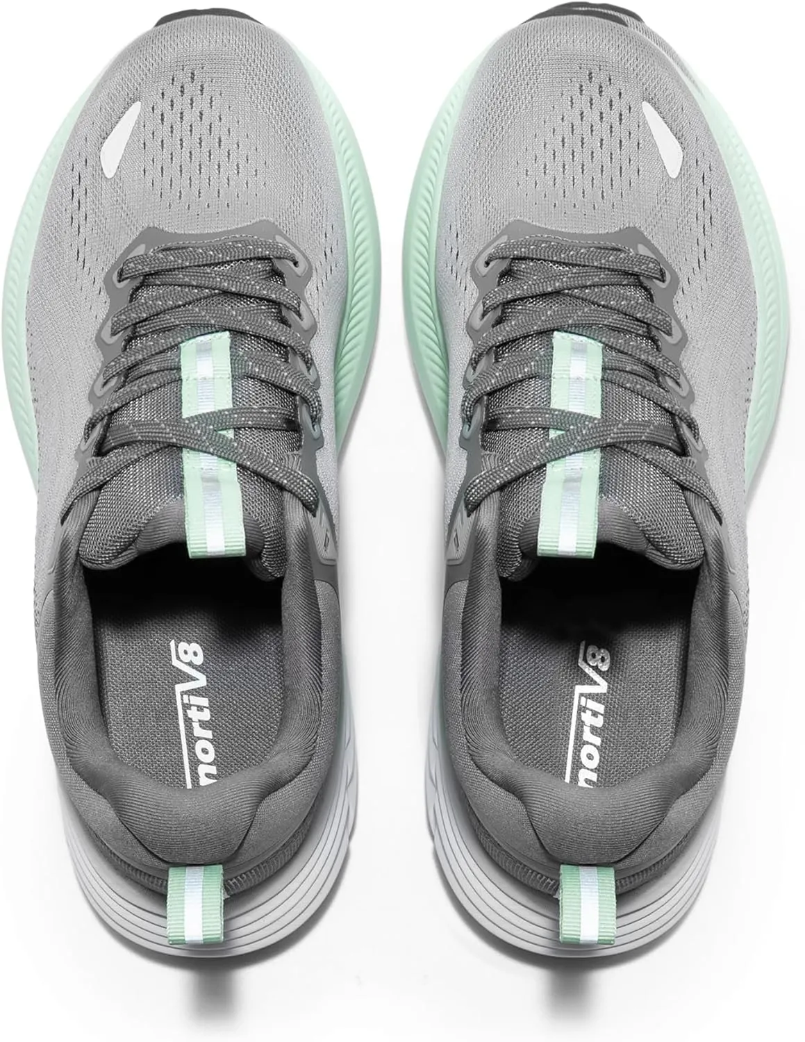 NORTIV 8 Men's Walking Shoes Running Tennis Cushioning ActiveBreeze Non Slip Athletic Gym Workout Comfortable Fashion Sneakers