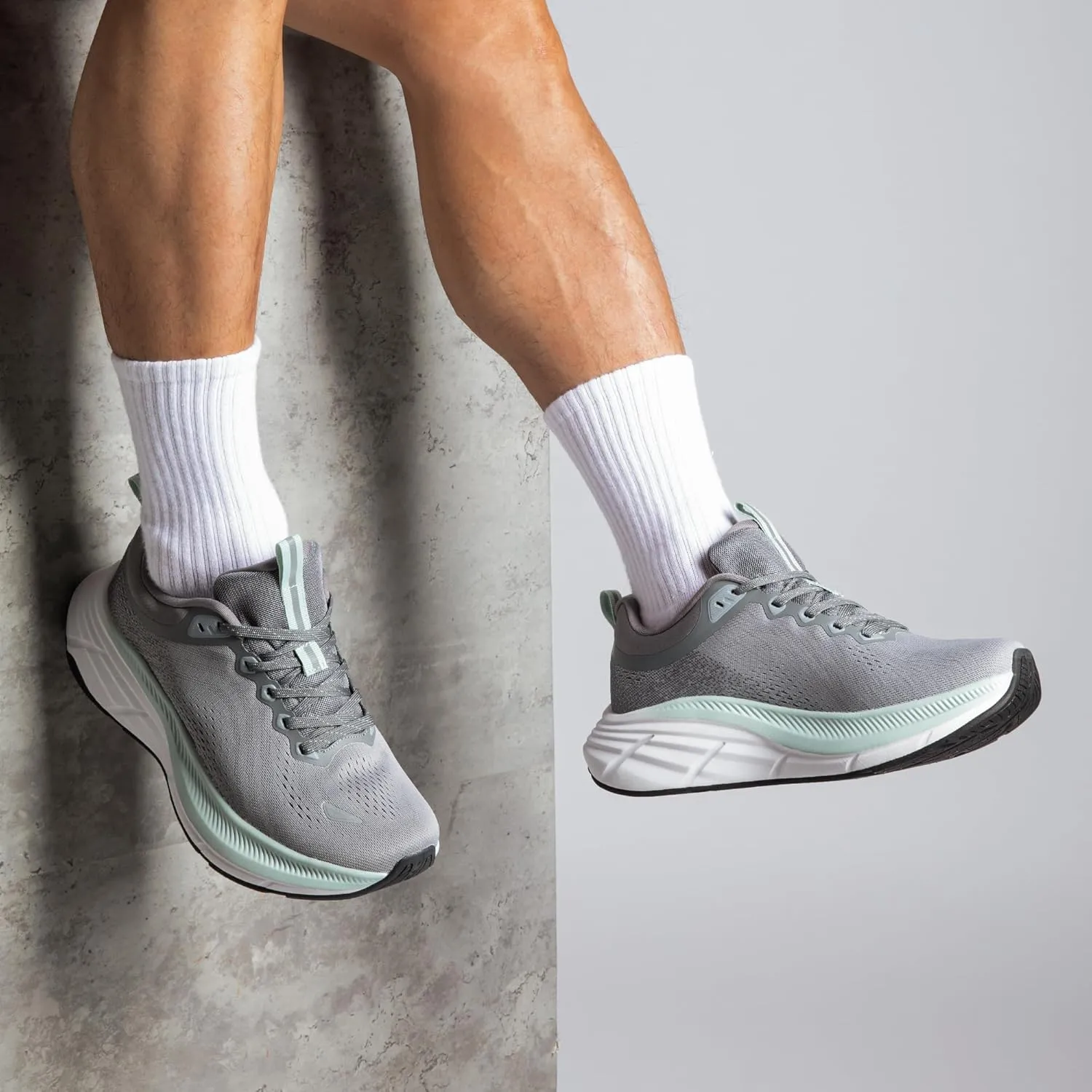 NORTIV 8 Men's Walking Shoes Running Tennis Cushioning ActiveBreeze Non Slip Athletic Gym Workout Comfortable Fashion Sneakers