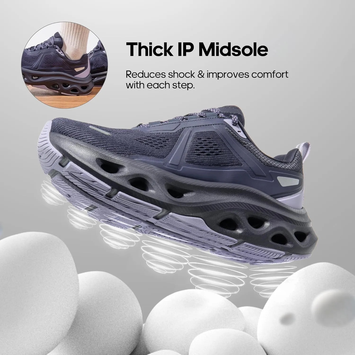 NORTIV 8 Women's Comfortable Walking Running Tennis Shoes MovePropel Athletic Gym Workout Jogging Fashion Sneakers