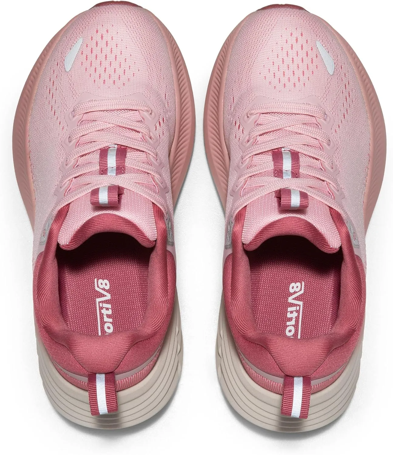 NORTIV 8 Women's Walking Shoes Cushion Comfortable ActiveBreeze Running Tennis Shoes Non-Slip Workout Gym Sports Athletic Breathable Fashion Sneakers