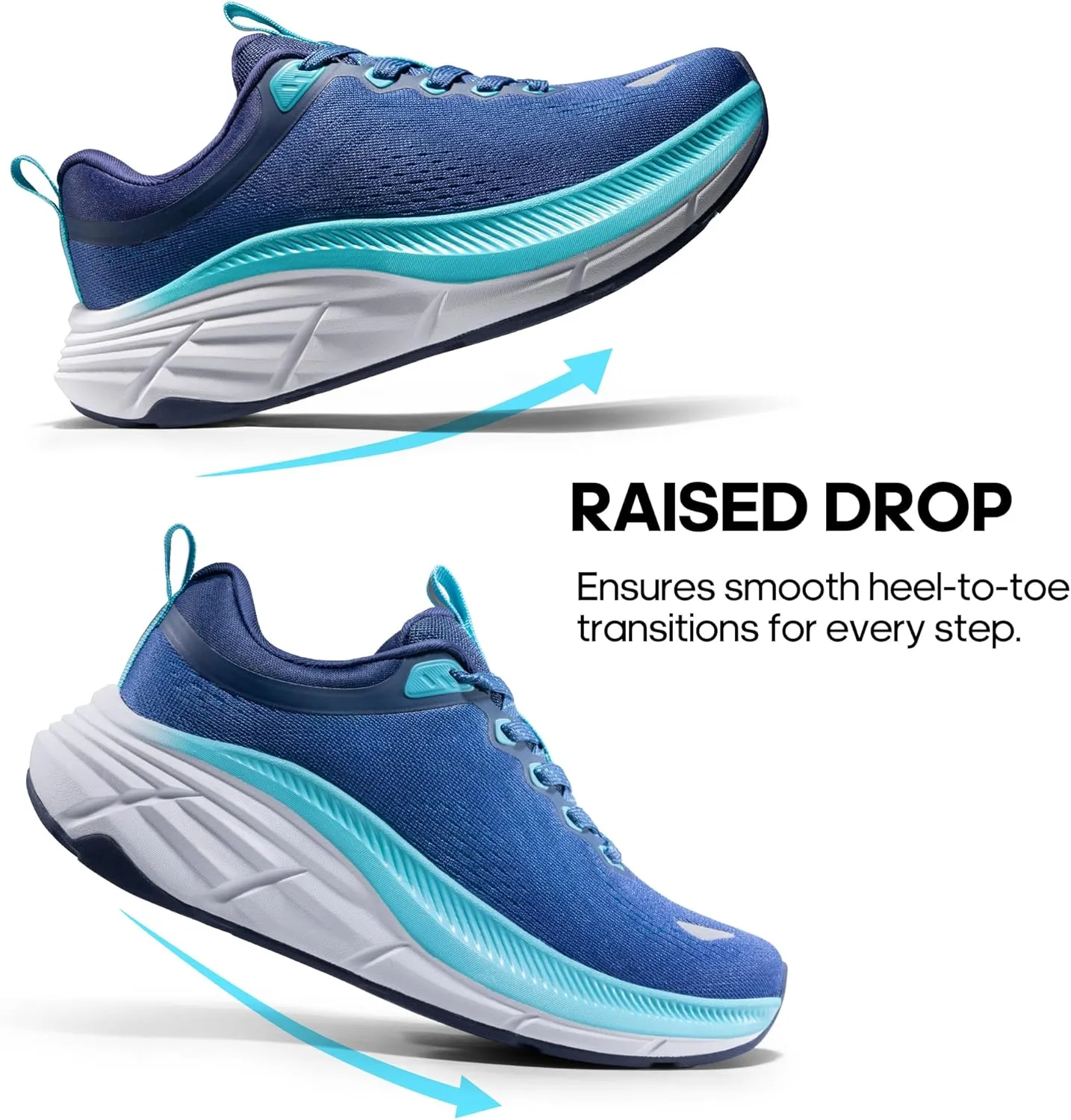 NORTIV 8 Women's Walking Shoes Cushion Comfortable ActiveBreeze Running Tennis Shoes Non-Slip Workout Gym Sports Athletic Breathable Fashion Sneakers