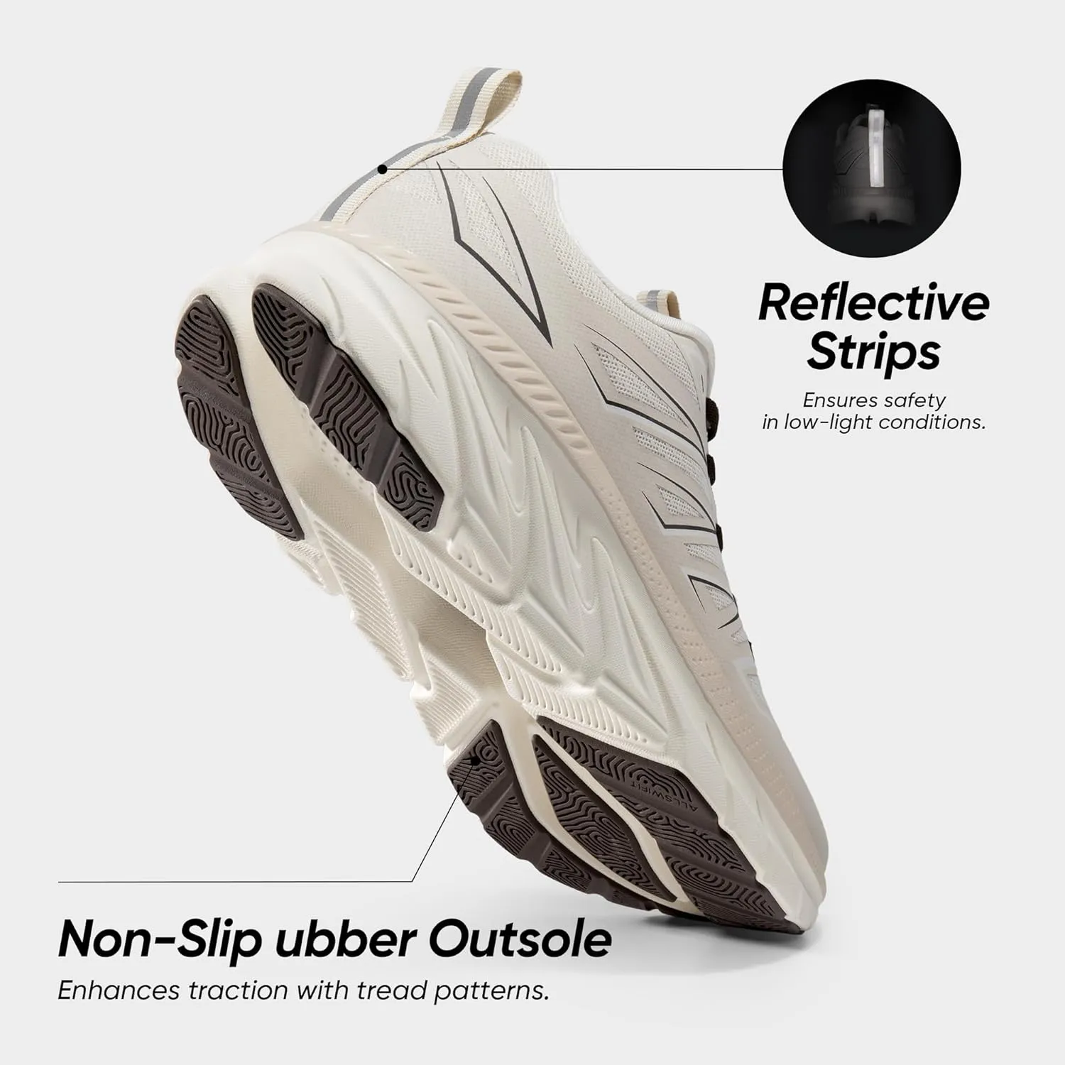 NORTIV 8 Women's Walking Shoes Running ActiveSwift Comfortable Tennis Breathable Non Slip Athletic Gym Workout Cross Training Sneakers.