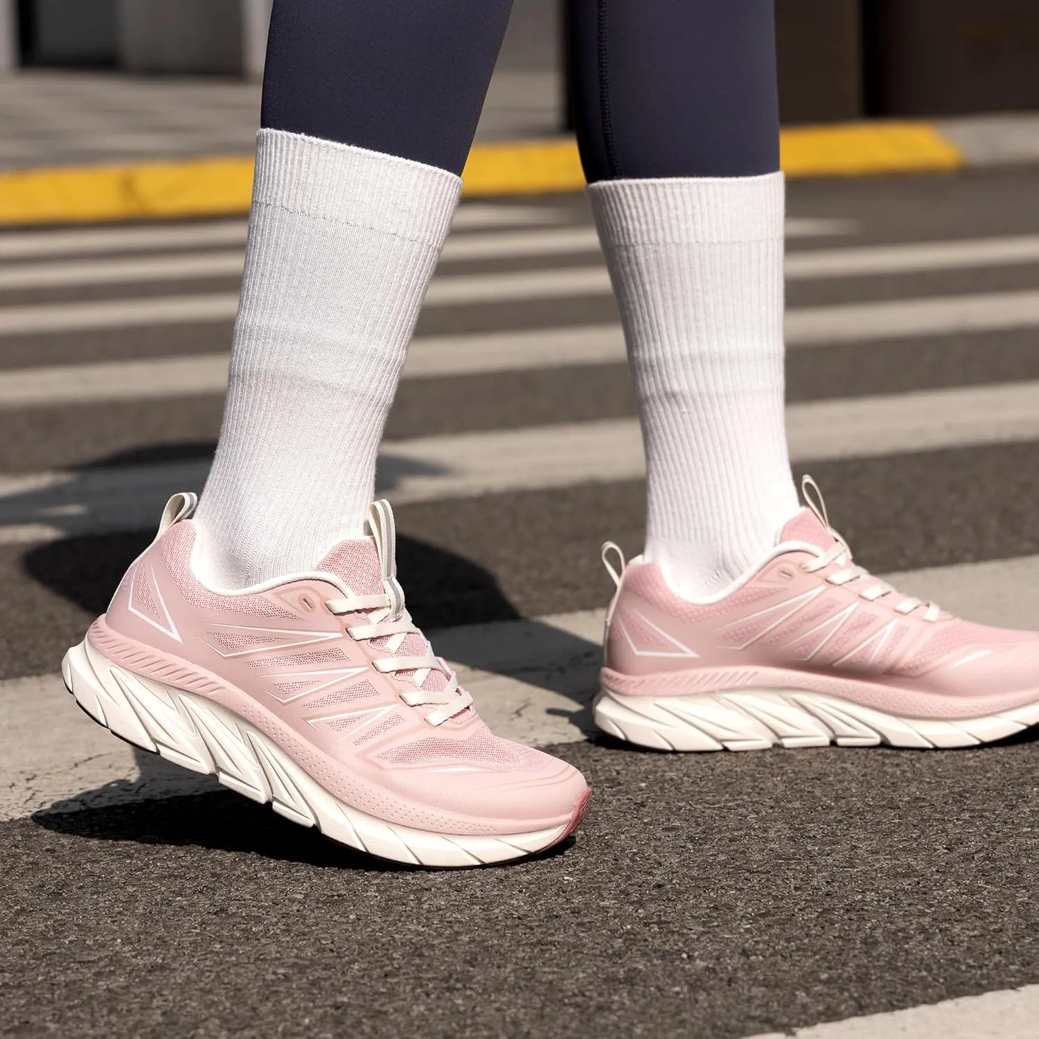 NORTIV 8 Women's Walking Shoes Running ActiveSwift Comfortable Tennis Breathable Non Slip Athletic Gym Workout Cross Training Sneakers.