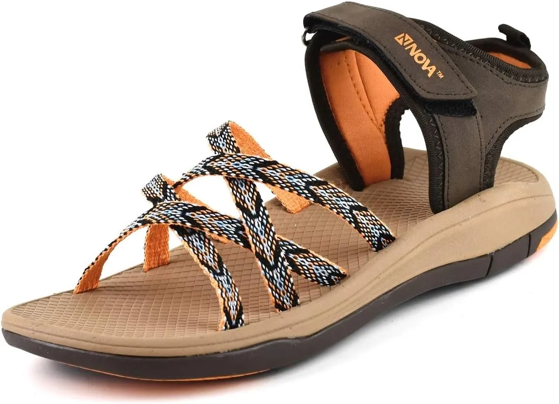 Nova Utopia Women's Sport Sandals Beach Sandals, NF Utopia Women's NFLS60 Orange 7