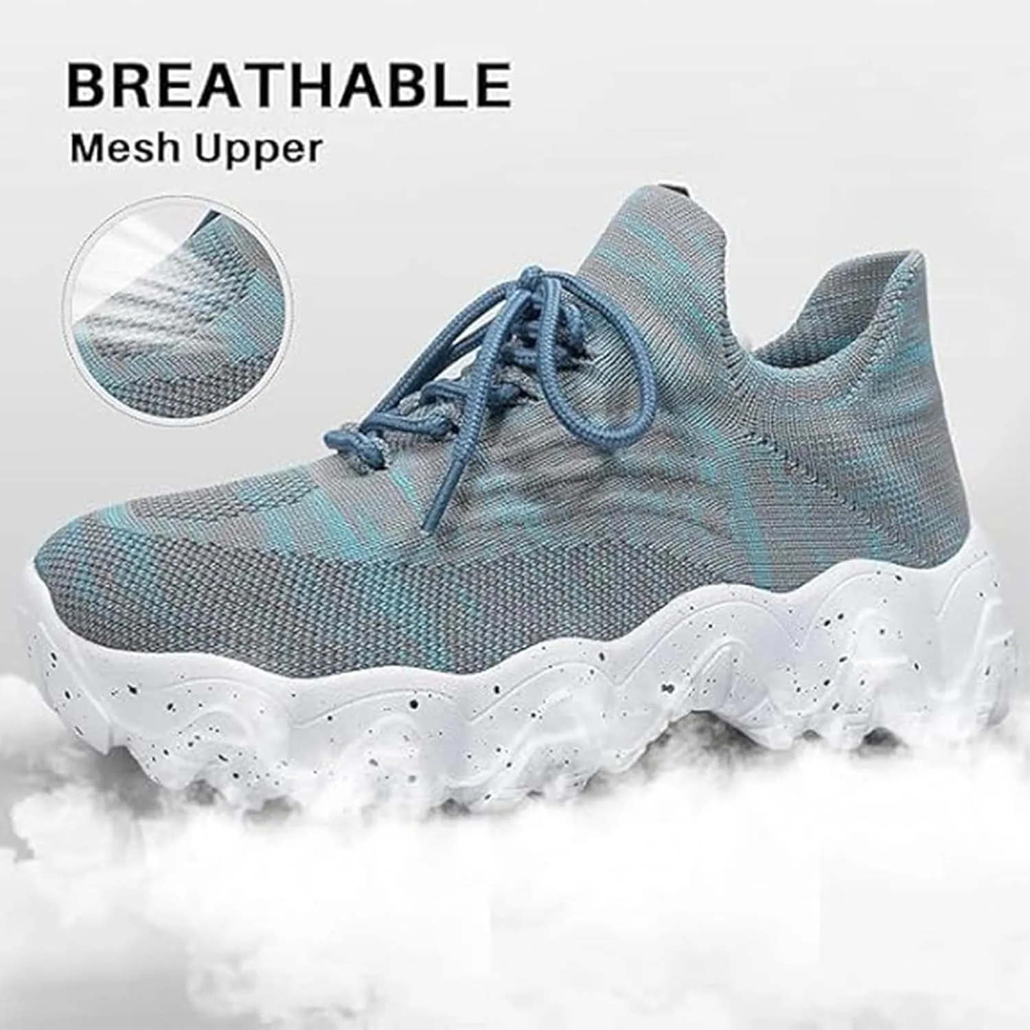 Nurse Babe Shoes, Orthopedic Shoes for Women, Comfort Wear Orthowear Shoe, Ortho Pro Sneakers Breathable Mesh Casual Footwear Walking Running Sneakers with Arch Support Soft Comfy Cushion