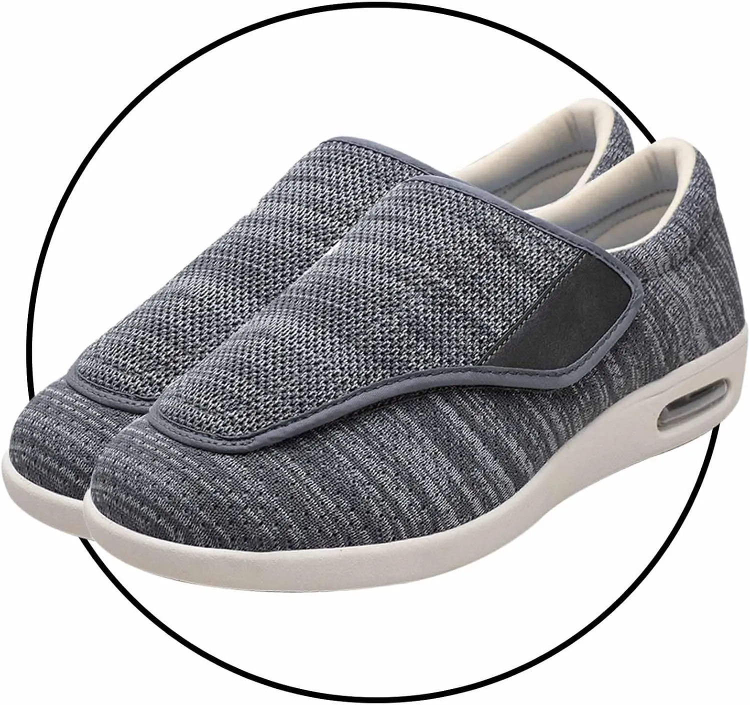 Orthopedic Shoes for Mens Running Walking Slip On Sneakers Plantar Fasciitis Supportive Fashion Boat Shoes for Flat Feet Comfortable Slip-On Sneakers