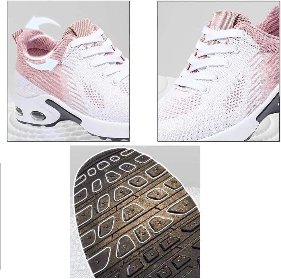 Orthopedic Sneakers for Women, Shoeses for Women Wide Width Toe Box Shoes,Comfortable Orthopedic Shoeses Mesh Casual Breathable Knit Air Cushion Shoes