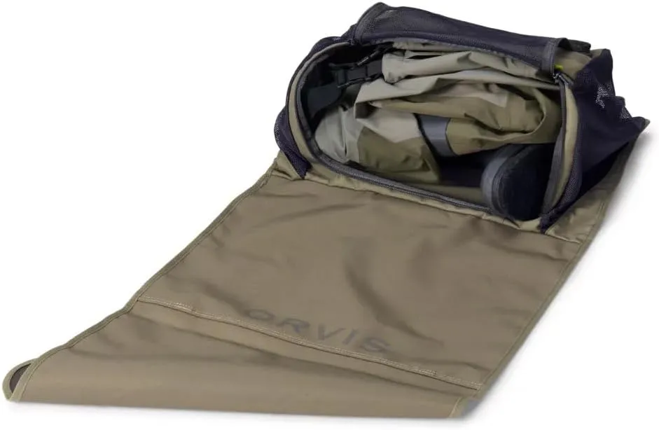 Orvis Wader Mud Room Tote Bag - Tough Ventilated Duffel Bag for Fishing Waders and Boots with Wide Floor Standing Area