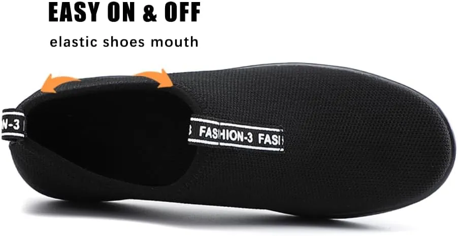 Oude Platform Loafers for Women Comfortable | Womens Slip On Sneakers Lightweight | Women's Walking Shoes Work Long Hours | Thick Rocking Bottom