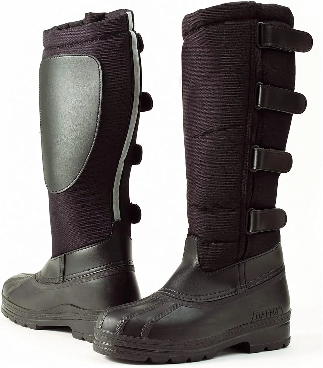 Ovation Women's Blizzard Durable Water-Repellent Fleece-Lined Canvas Equestrian Horse Riding Winter Boots