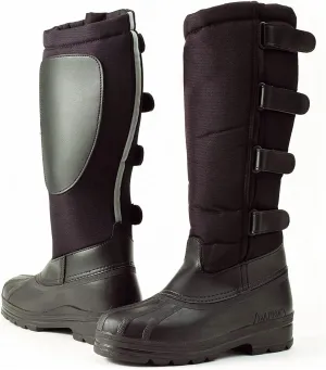 Ovation Women's Blizzard Durable Water-Repellent Fleece-Lined Canvas Equestrian Horse Riding Winter Boots