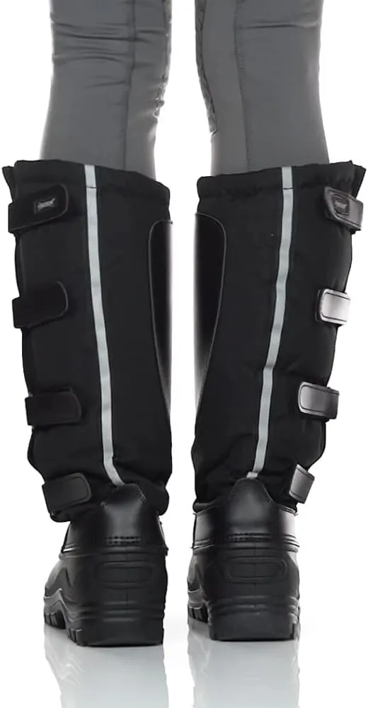 Ovation Women's Blizzard Durable Water-Repellent Fleece-Lined Canvas Equestrian Horse Riding Winter Boots