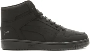 Puma Mens Rebound Layup Nubuck High Sneakers Shoes Casual - Black