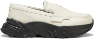 PUMA Womens Sophyr Slip On Loafers Casual - Off White - Size 8 M