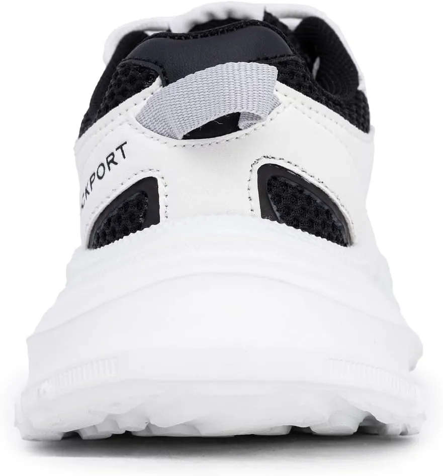 Rockport Kids Boys Sneakers - Durable, Breathable Mesh Design with Cushioned Sole for Comfort - Athletic Shoes for Walking, Running, and School Lace-Up/Bungee (Big Kids & Little Kids)