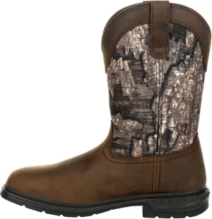 ROCKY Worksmart PR Composite Toe Waterproof Western Boot