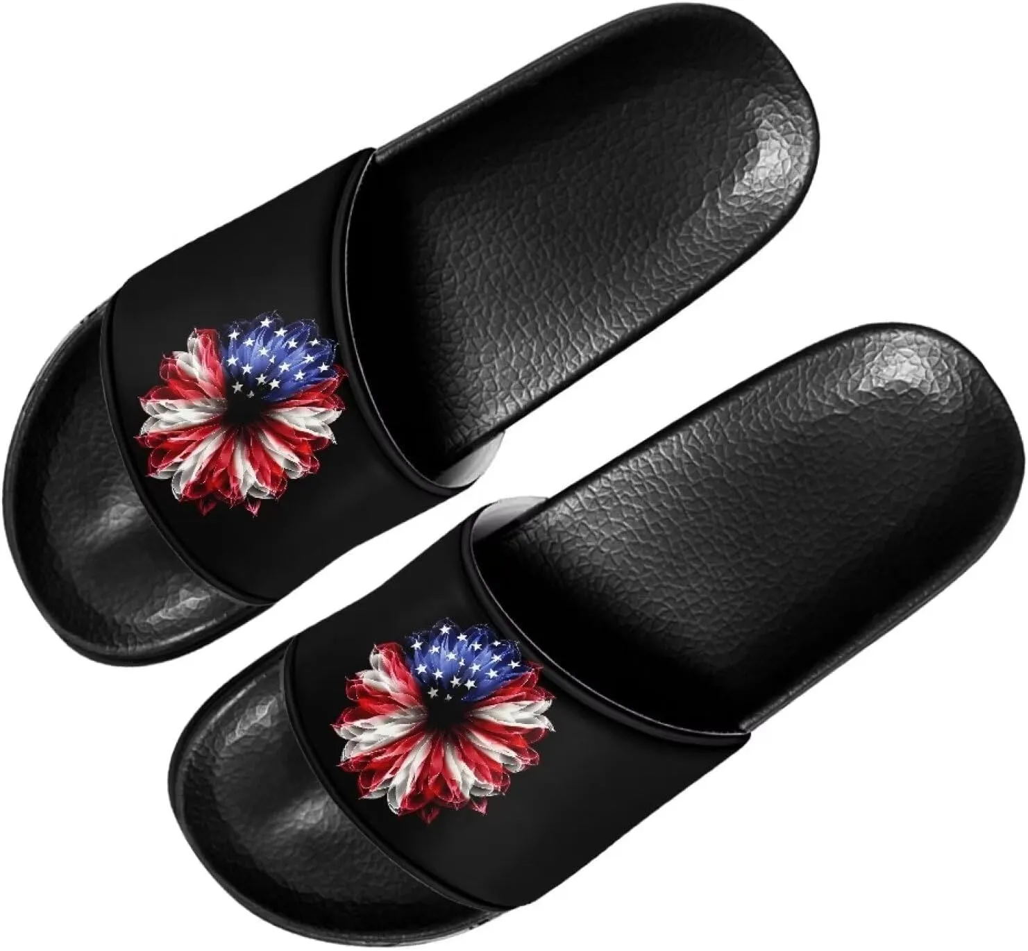 Sandals Slides for Women Non Slip Slippers Lightweight Casual Peep Toe Summer Shoes Beach Slides