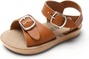 SANDALUP Summer Sandals w Double Buckle for Toddler Girls/Boys