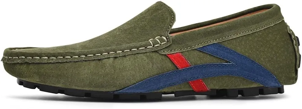 Santimon Men's Driving Shoes Loafers Moccasin Slip-On Boat Shoes for Men