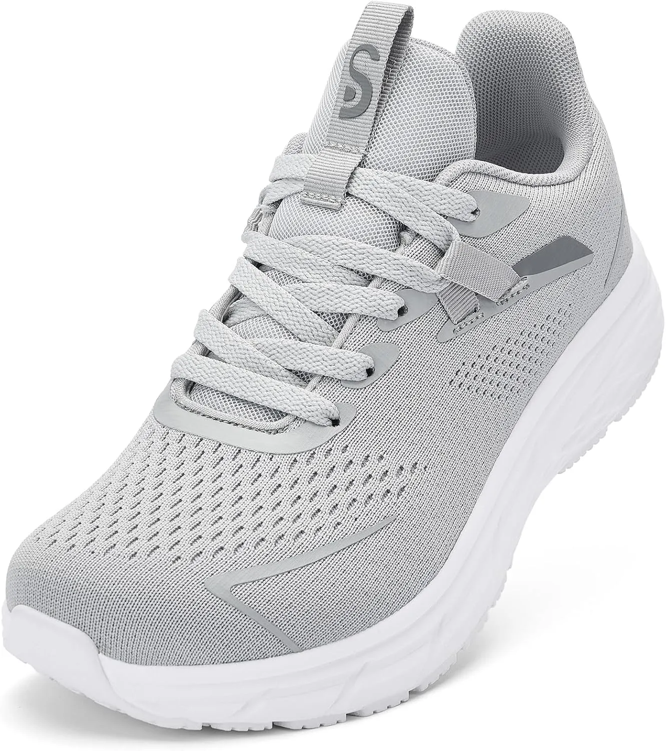 Slow Man Wide Toe Box Mens Walking Sneakers Wide Width Running Shoes Gym Workout Tennis Shoes for Wide Feet