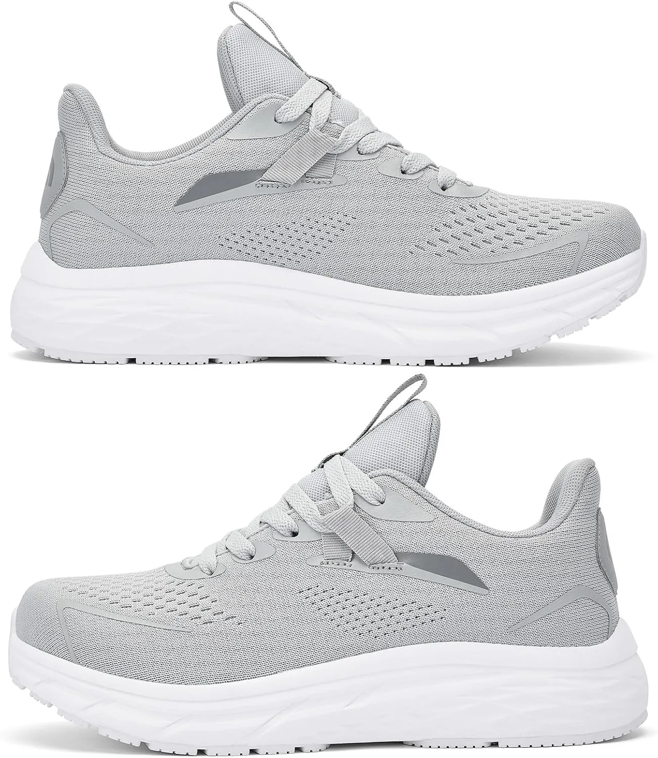Slow Man Wide Toe Box Mens Walking Sneakers Wide Width Running Shoes Gym Workout Tennis Shoes for Wide Feet