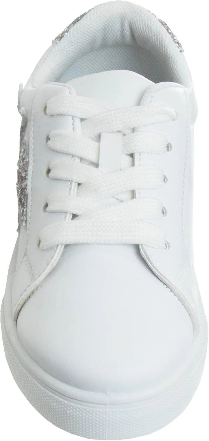Sneaker Low Top Shoes - Kids Casual Sneakers LowTops Fashion Shoe for Girls (Sizes: 5-10 Toddler / 11-13 Little Kid / 1-4 Big Kid)
