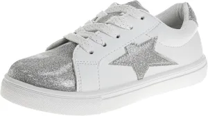 Sneaker Low Top Shoes - Kids Casual Sneakers LowTops Fashion Shoe for Girls (Sizes: 5-10 Toddler / 11-13 Little Kid / 1-4 Big Kid)