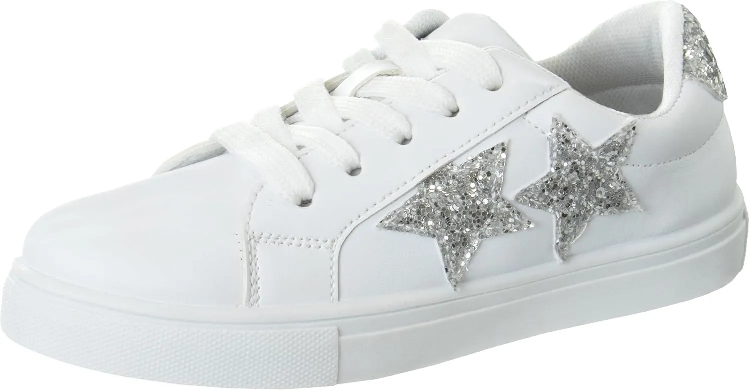 Sneaker Low Top Shoes - Kids Casual Sneakers LowTops Fashion Shoe for Girls (Sizes: 5-10 Toddler / 11-13 Little Kid / 1-4 Big Kid)