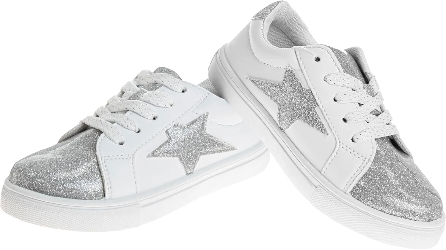 Sneaker Low Top Shoes - Kids Casual Sneakers LowTops Fashion Shoe for Girls (Sizes: 5-10 Toddler / 11-13 Little Kid / 1-4 Big Kid)