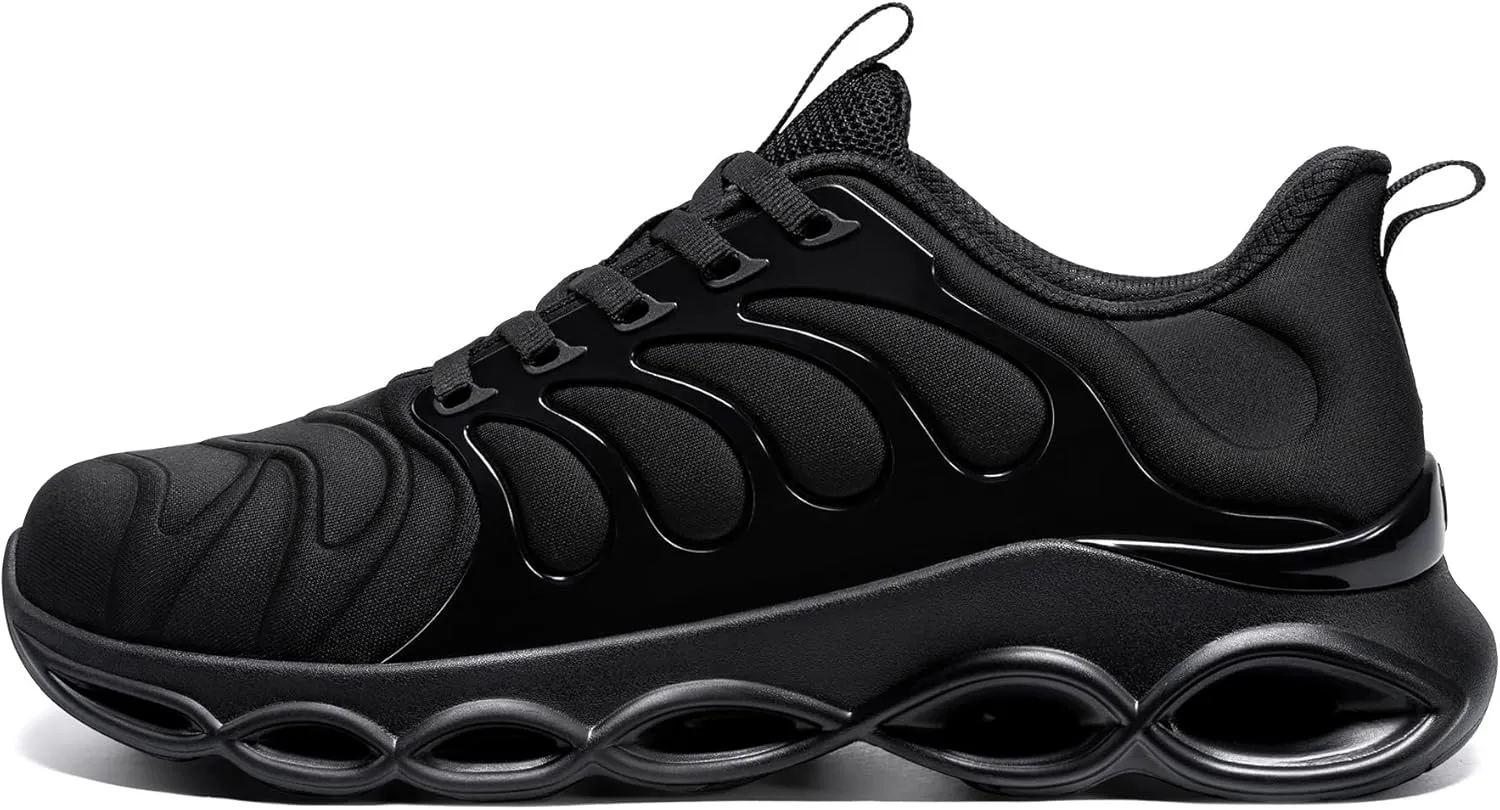 Steel Toe Shoes for Men Comfortable Safety Shoes Work Lightweight Safety Sneakers Work Footwear Breathable Steel Toe Sneakers Industrial