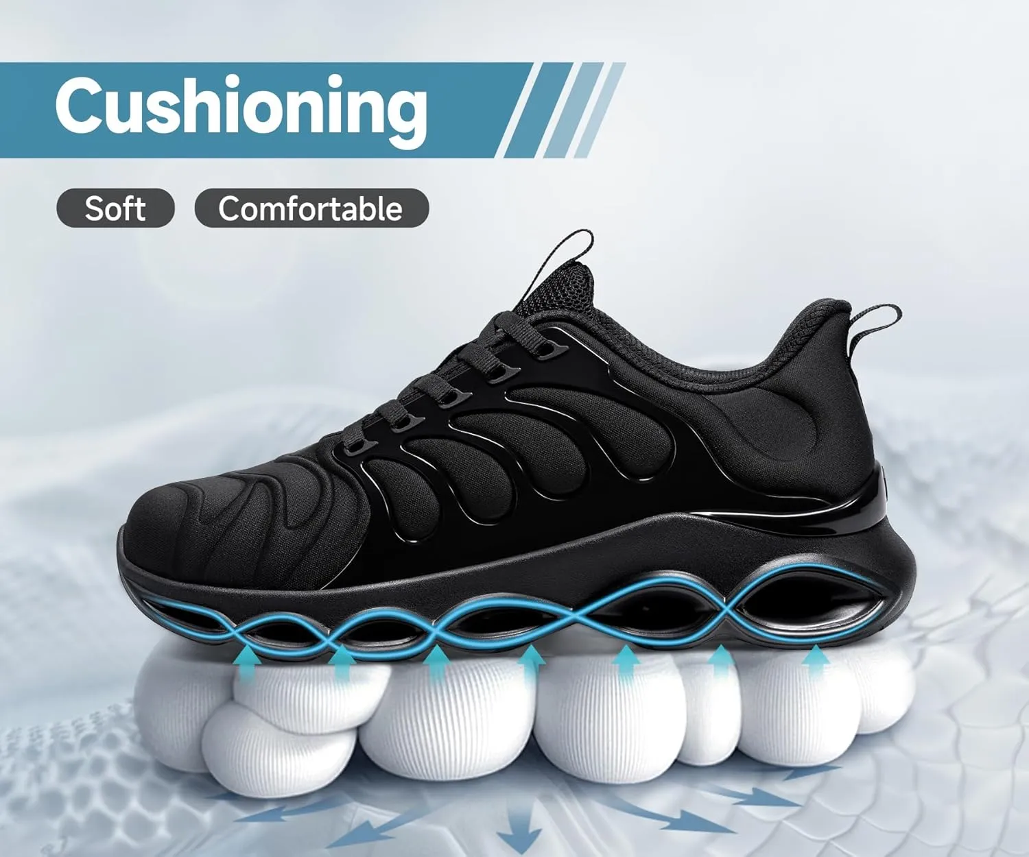 Steel Toe Shoes for Men Comfortable Safety Shoes Work Lightweight Safety Sneakers Work Footwear Breathable Steel Toe Sneakers Industrial