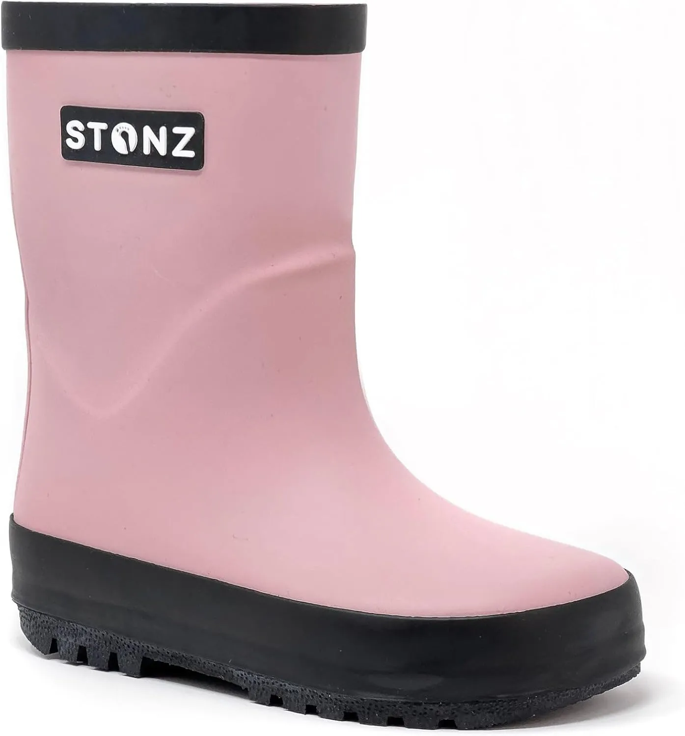 Stonz Rain Boots - Kids Rubber Boots Made with Toxic Free Natural Rubber - Waterproof, Safe Kids Rain Boots For Girls & Boys - Durable & Comfortable For Camping, School & Play.