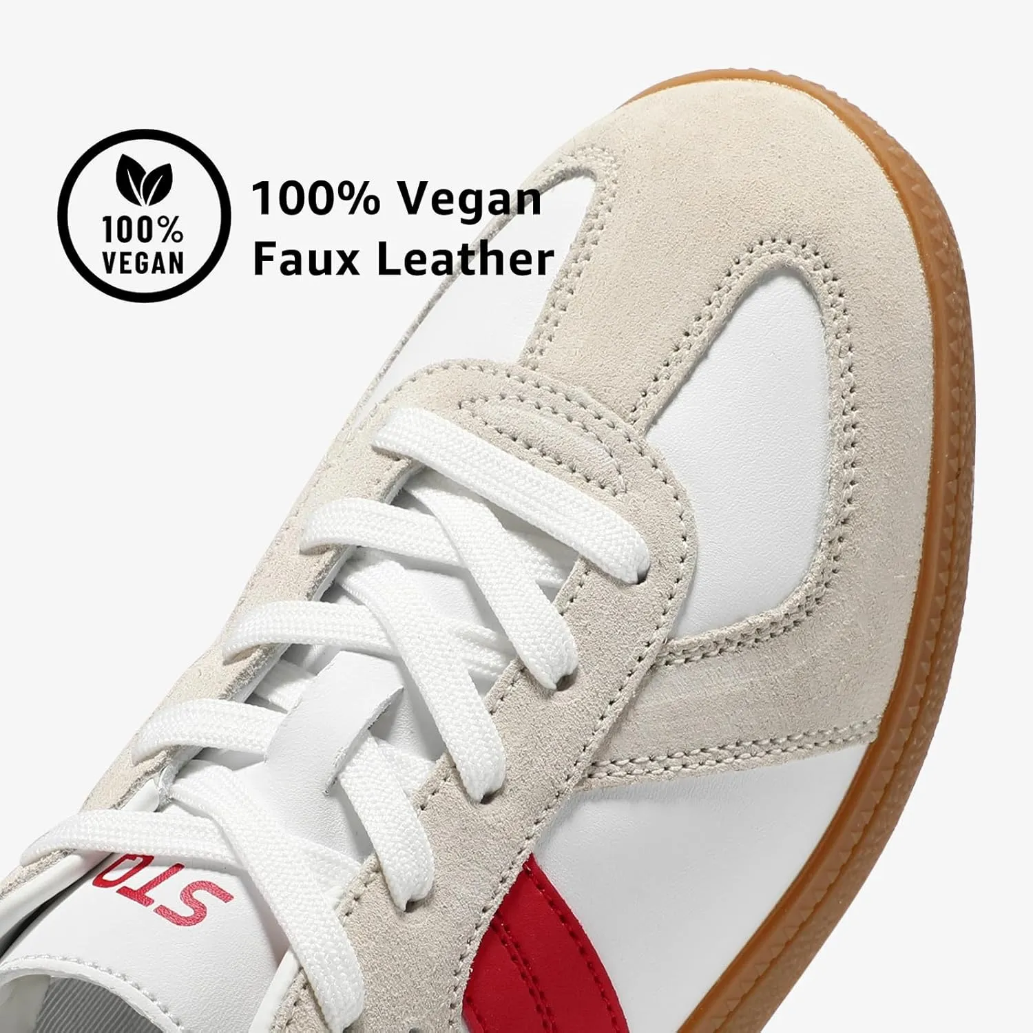 STQ Orthopedic Retro Low Top Sneakers Women Fashion Tennis Skate Shoes