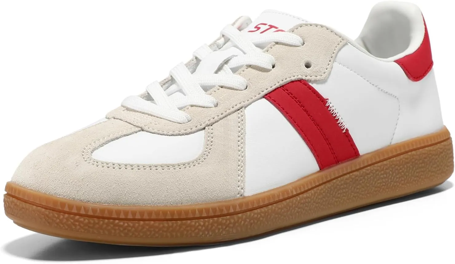 STQ Orthopedic Retro Low Top Sneakers Women Fashion Tennis Skate Shoes