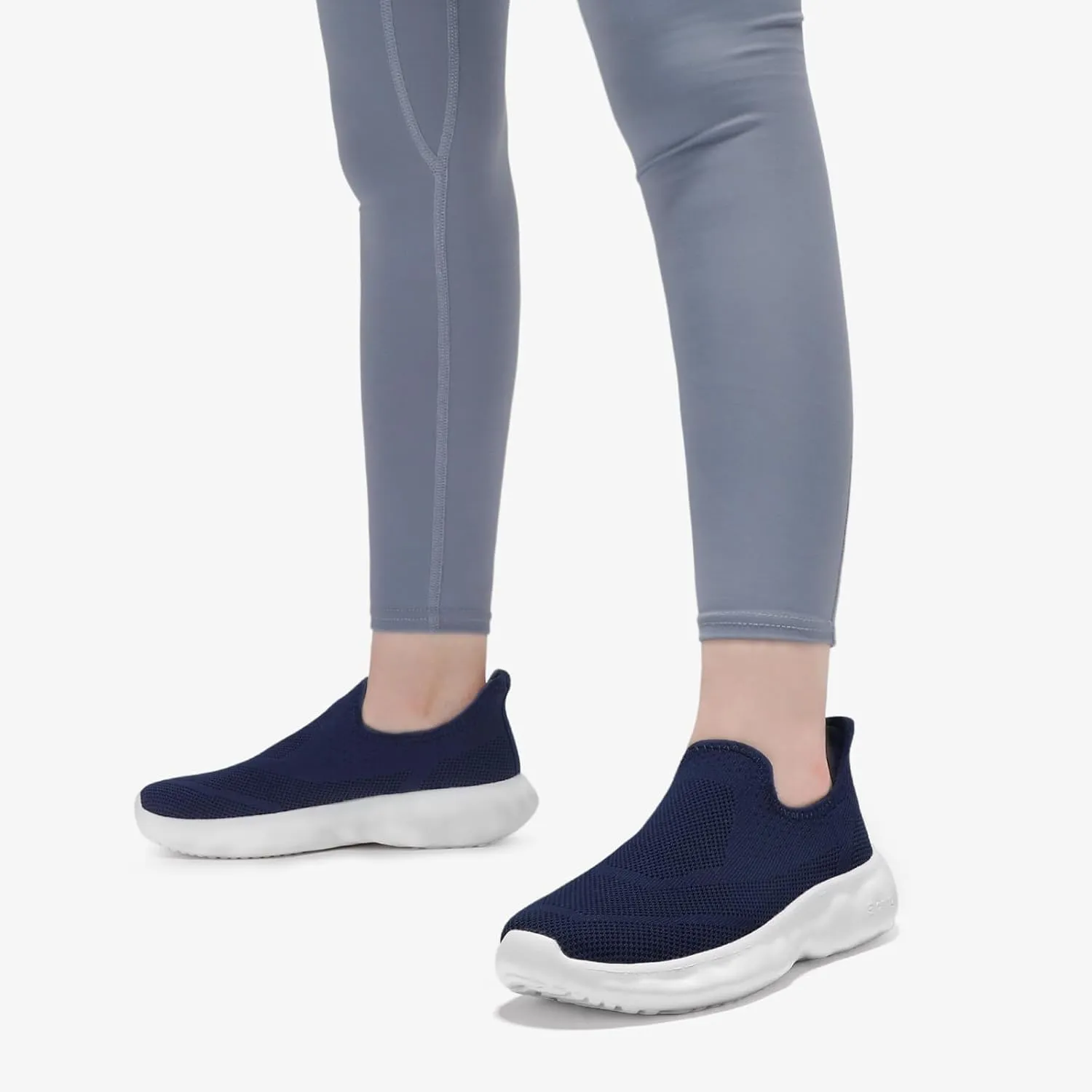 STQ Womens Slip on Sneakers Cloud-Like Sole Maternity Walking Shoes