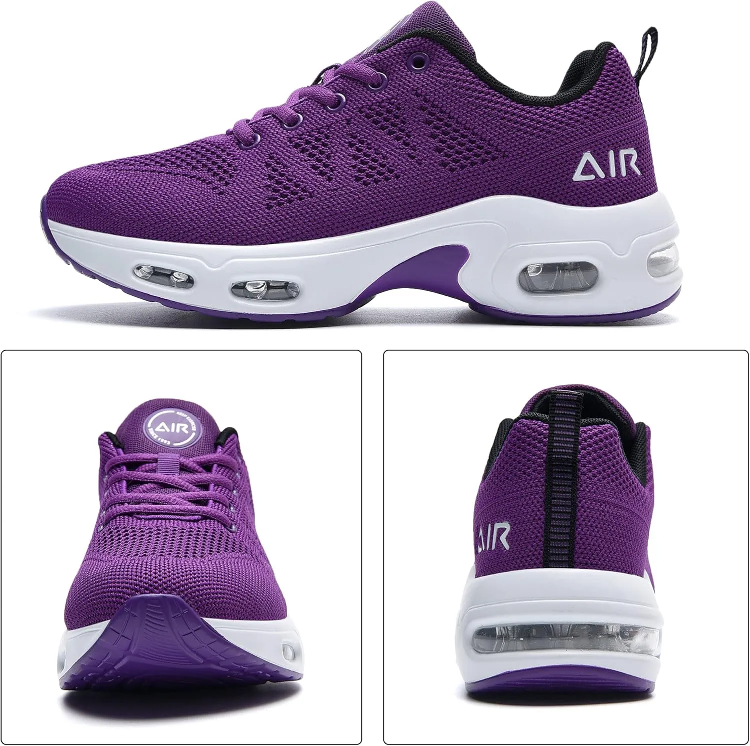 SURRAY Women's Air Running Shoes Walking Tennis Sneakers Non-Slip Athletic Fashion Casual Light Shoes(US5.5-11 B(M)
