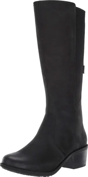 Teva Women's Anaya Chelsea Tall Waterproof Comfortable Durable Leather Knee-high Boots
