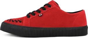 T.U.K. Ribbed Sole Sneaker - Creeper Style Sneakers for Men and Women - Leather and Suede Sneakers - Lace-up Shoes - Punk Skate Rock Style Sneakers