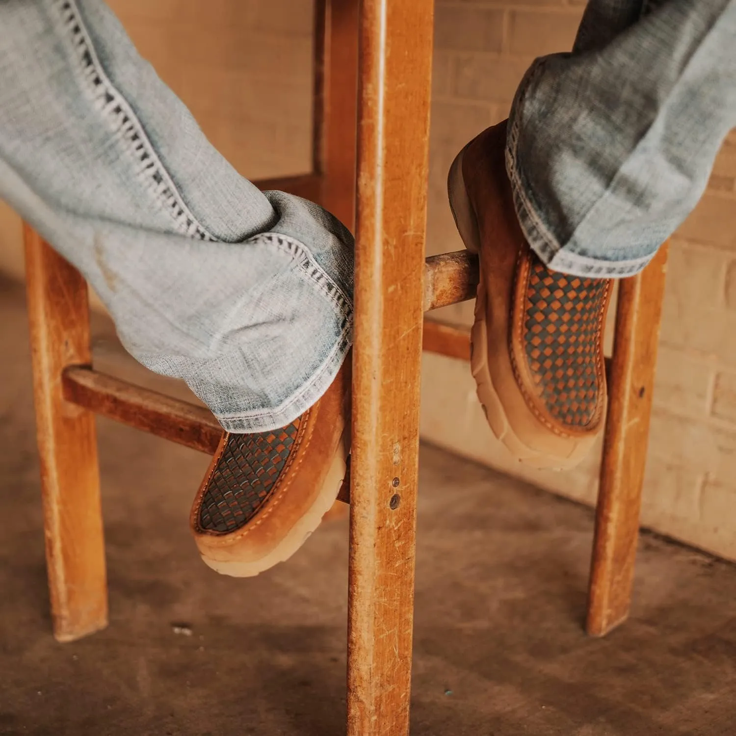 Twisted X Men's Moccasin Loafers-&-Slip-ons