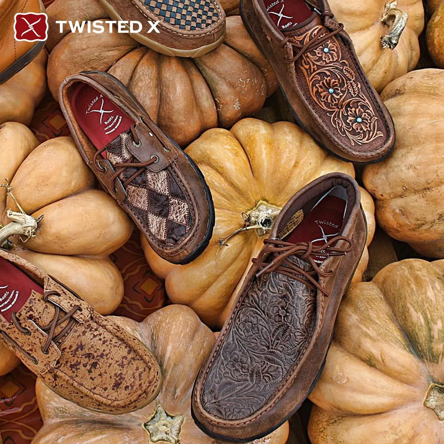 Twisted X Men's Moccasin Loafers-&-Slip-ons