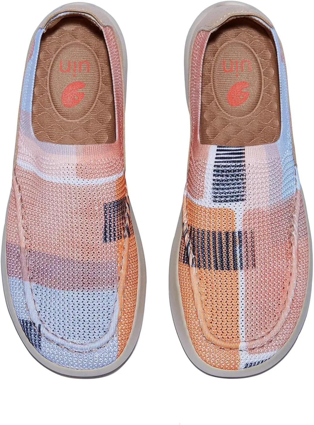 UIN Womens Loafers Casual Travel Barefoot Shoes Lightweight Comfort Slip On Sneakers Mojacar