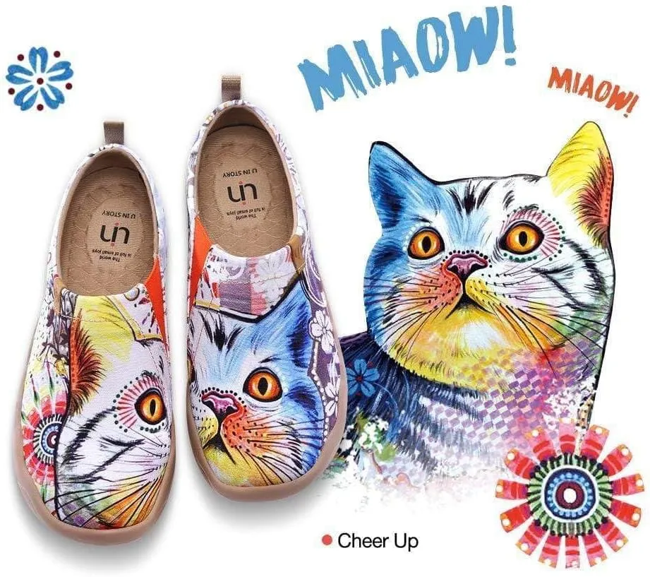 UIN Women's Walking Travel Shoes Slip On Microfiber Casual Loafers Lightweight Comfort Fashion Sneaker Toledo
