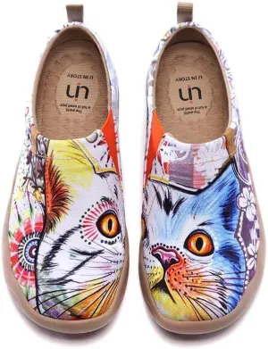 UIN Women's Walking Travel Shoes Slip On Microfiber Casual Loafers Lightweight Comfort Fashion Sneaker Toledo
