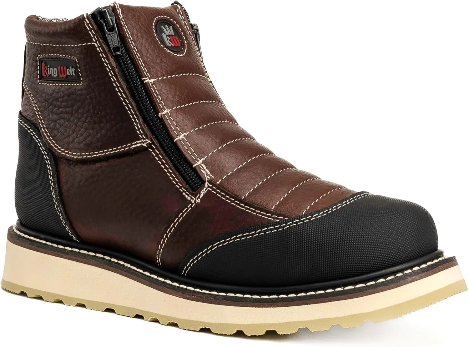 Ultra Flex 6" 337 Zipper Double Density Lightweight Men Work Boots