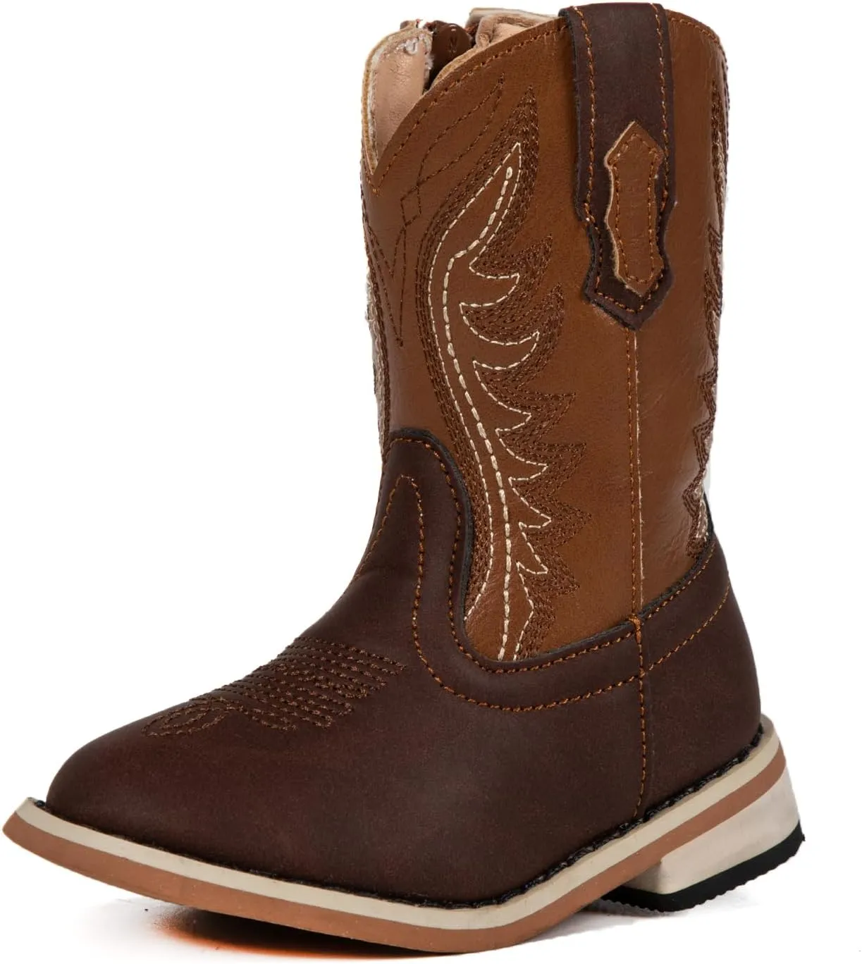 Unisex child cowboy boots kids western boots boys and girls rodeo bootie