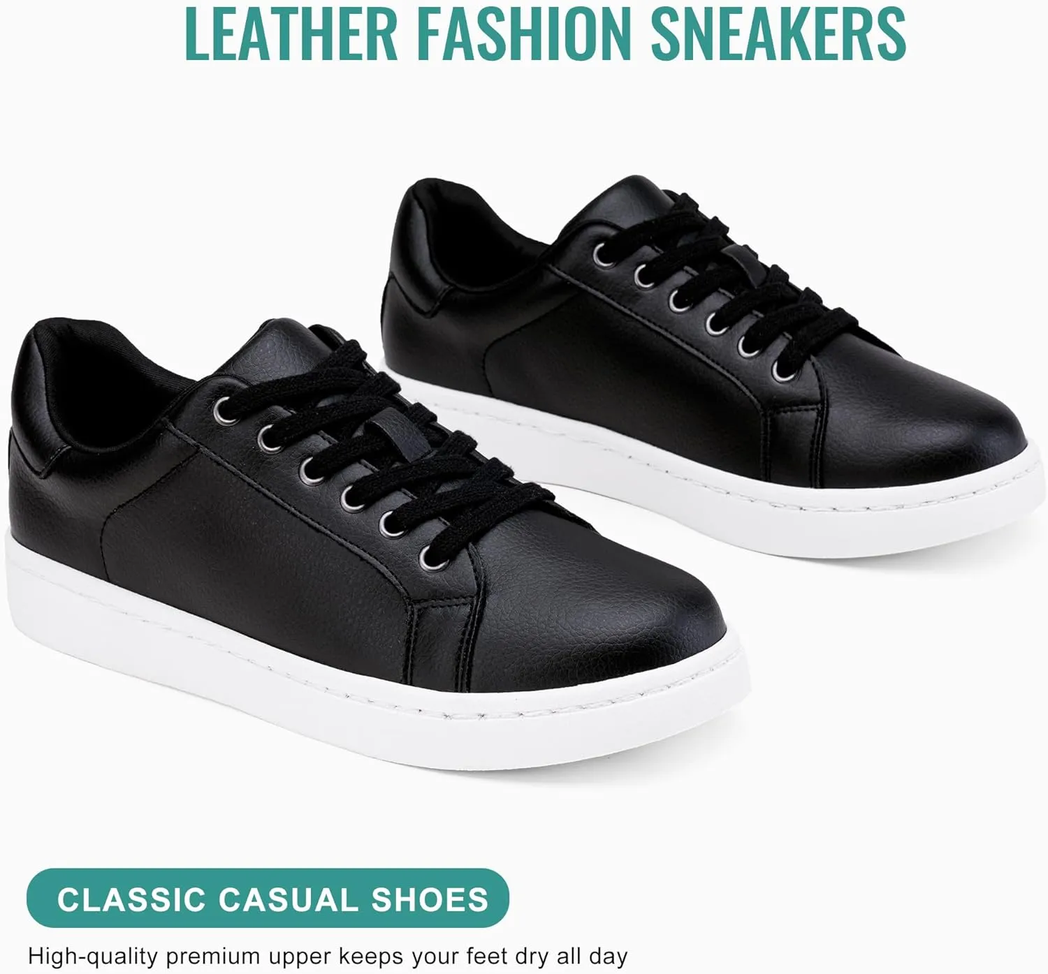 Vepose Women's Walking Casual Sneakers, Dressy Arch Support Comfortable Low Top Tennis Lace up 8003 Shoes