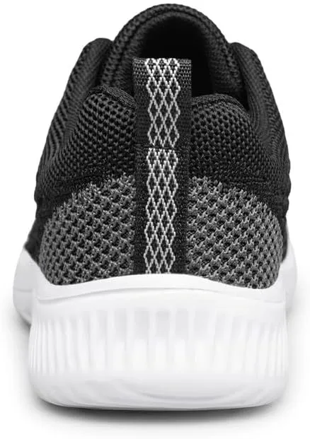 vibdiv Mens Lightweight Athletic Running Walking Gym Shoes - Slip on Casual Non Slip Fashion Sneakers Walking Shoe