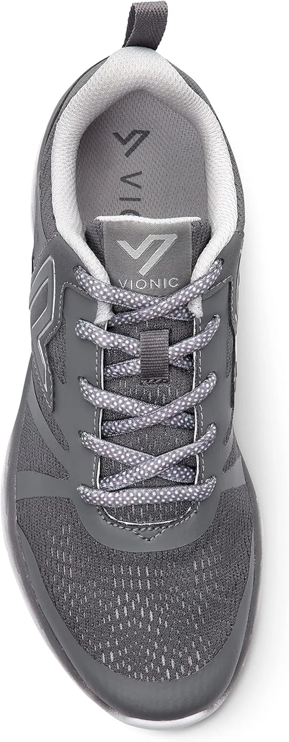 Vionic Women's Brisk Miles Leisure Sneakers- Supportive Walking Shoes