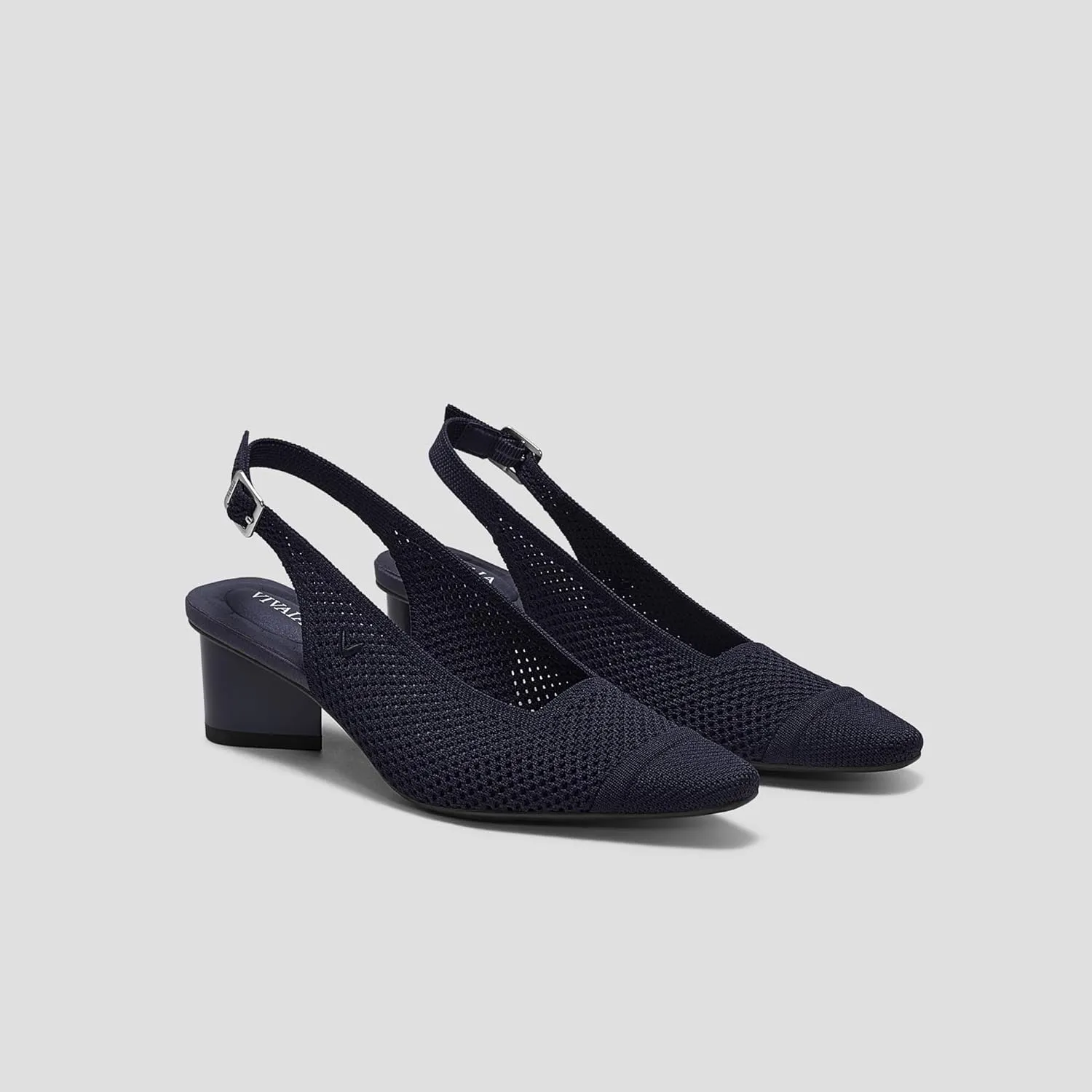 VIVAIA Leah Pro Pointed-Toe Slingback Sandals for women droplet-shaped heel adjustable Strap Party Dress Shoes